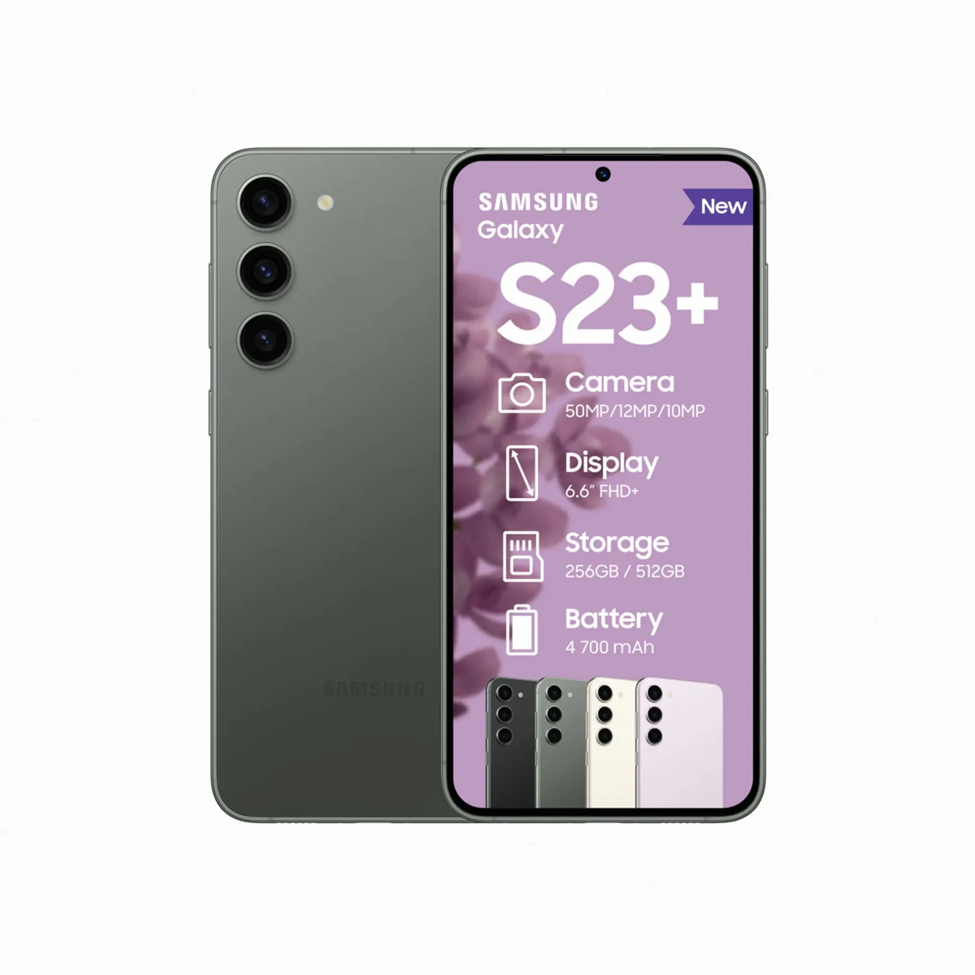 Samsung Galaxy S23 Plus 5G 256GB Green - Dual SIM | iRobust Tech