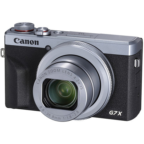 iRobust Tech Canon PowerShot G7 X Mark III Digital Camera - Silver