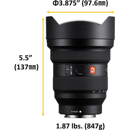 iRobust Tech Sony FE 12-24mm f/2.8 GM Lens