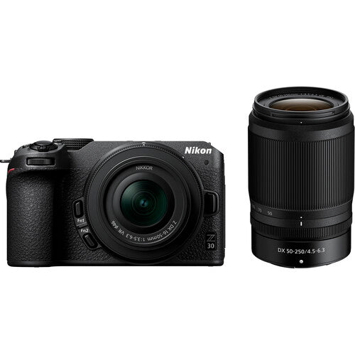 Nikon Z30 Mirrorless Camera with 16-50mm and 50-250mm Lenses Nikon
