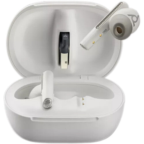 iRobust Tech Poly Voyager Free 60+ UC Wireless Earbuds USB-C - White