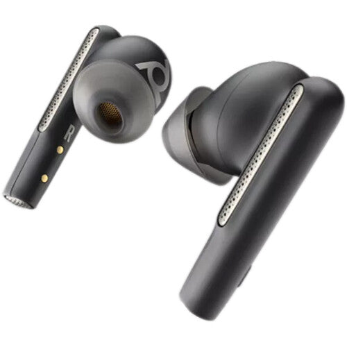 iRobust Tech Poly Voyager Free 60+ UC Wireless Earbuds (USB-C Dongle, Carbon Black)