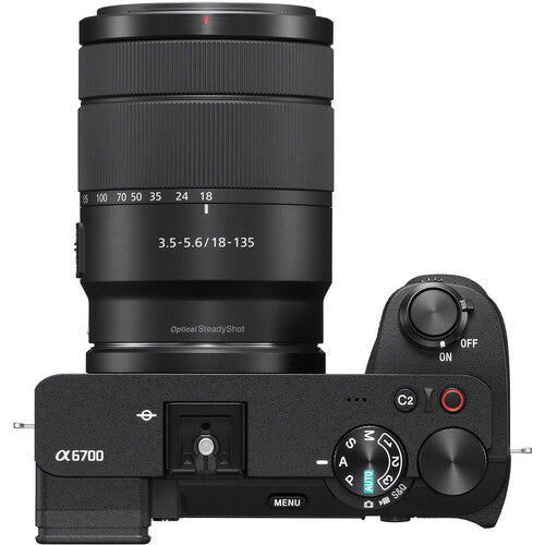 iRobust Tech Sony a6700 Mirrorless Camera with 18-135mm Lens