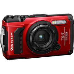 iRobust Tech OM SYSTEM Tough TG-7 Digital Camera (Red)