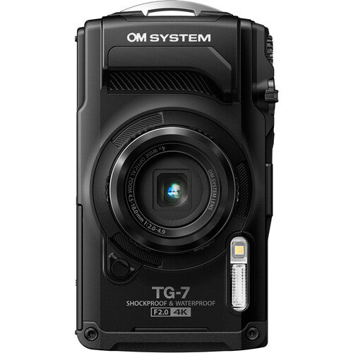 iRobust Tech OM SYSTEM Tough TG-7 Digital Camera (Black)