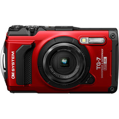 iRobust Tech OM SYSTEM Tough TG-7 Digital Camera (Red)