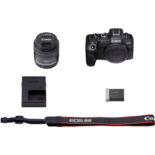 Canon EOS R8 Mirrorless Camera with RF 24-50mm f/4.5-6.3 IS STM Lens | iRobust Tech