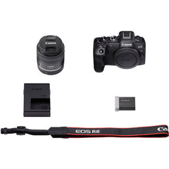 Canon EOS R8 Mirrorless Camera with RF 24-50mm f/4.5-6.3 IS STM Lens | iRobust Tech