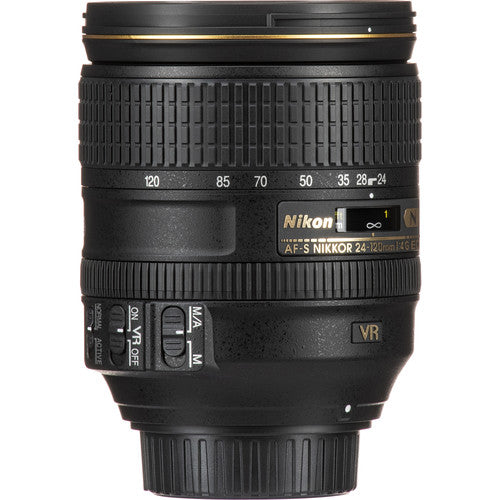 Nikon AF-S NIKKOR 24-120mm f/4G ED VR Lens | iRobust Tech