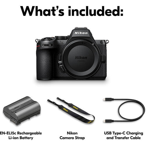 Nikon Z5 II Mirrorless Camera Body | iRobust Tech 