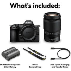Nikon Z5 II Mirrorless Camera with 24-200mm f/4-6.3 Lens | iRobust Tech 