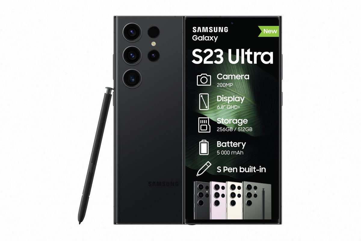 Samsung Galaxy S23 Ultra 5G 512GB Black - Dual SIM