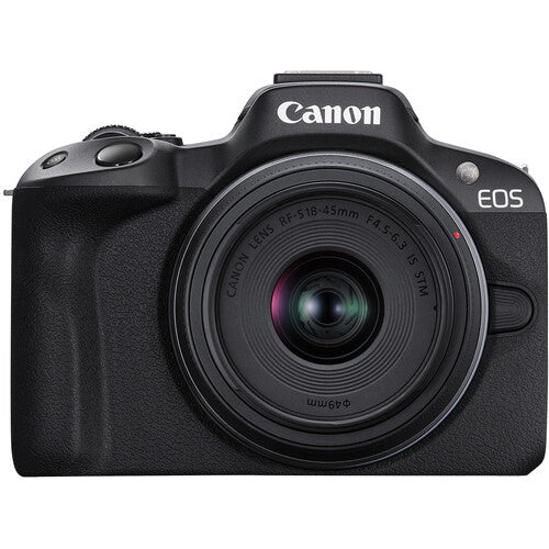iRobust Tech Canon EOS R50 Mirrorless Camera with 18-45mm and 55-210mm Lenses 