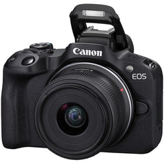 iRobust Tech Canon EOS R50 Mirrorless Camera with 18-45mm and 55-210mm Lenses 