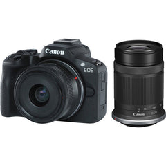 iRobust Tech Canon EOS R50 Mirrorless Camera with 18-45mm and 55-210mm Lenses 