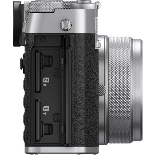 iRobust Tech Fujifilm GFX100RF Digital Camera (Silver)