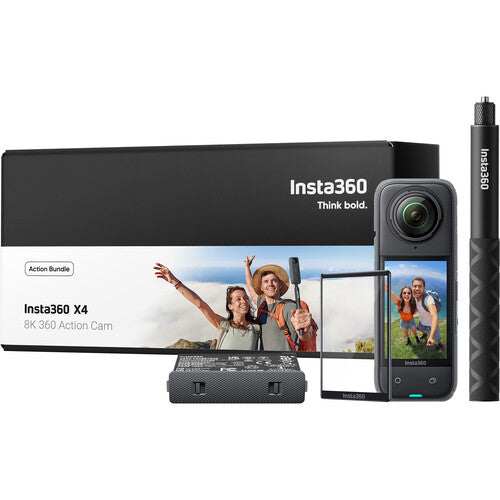 iRobust Tech Insta360 X4 360° 8K Camera Action Kit