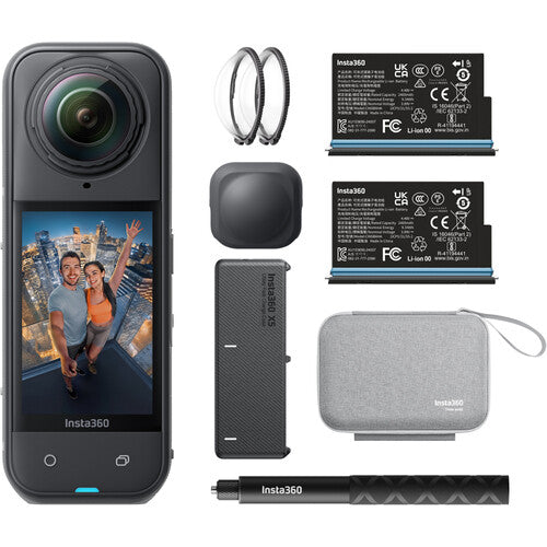 iRobust Tech Insta360 X5 360 Action Camera Essentials Bundle