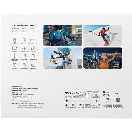 iRobust Tech Insta360 X5 360 Action Camera Essentials Bundle