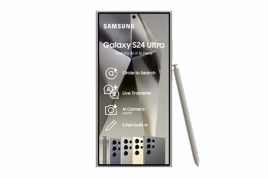iRobust Tech Samsung Galaxy S24 Ultra 5G 256GB Titanium Grey - Dual SIM