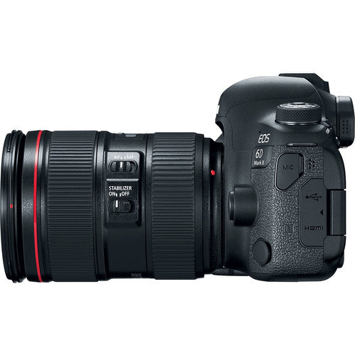 iRobust Tech Canon EOS 6D Mark II DSLR Camera with 24-105mm f/4L II Lens