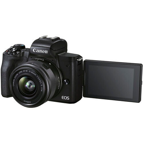 iRobust Tech Canon EOS M50 Mark II Mirrorless Camera with 15-45mm and 55-200mm Lenses