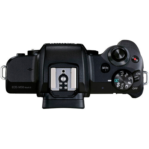 iRobust Tech Canon EOS M50 Mark II Mirrorless Camera with 15-45mm and 55-200mm Lenses