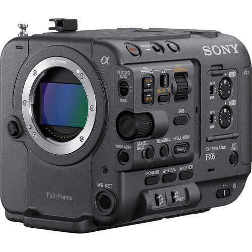 iRobust Tech Sony FX6 Full-Frame Cinema Camera Body