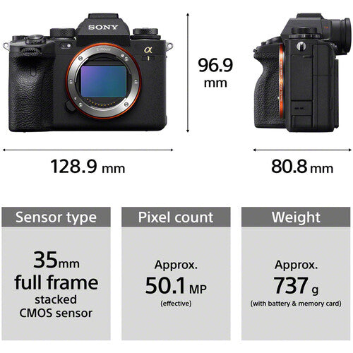 iRobust Tech Sony Alpha a1 Mirrorless Camera