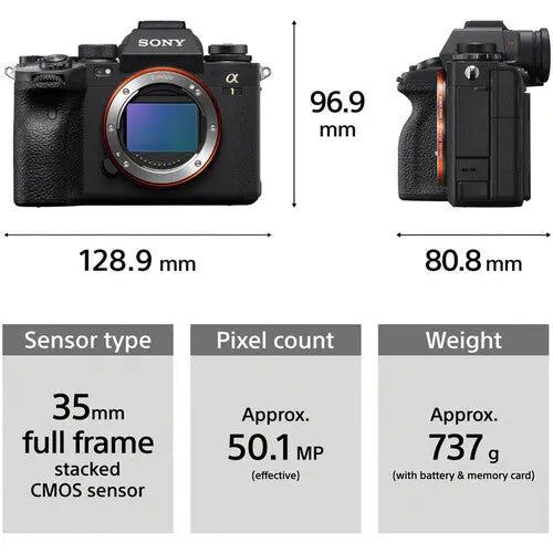 iRobust Tech Sony Alpha a1 Mirrorless Camera